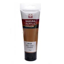 Màu Acrylic Sakura 20ml - BURNT UMBER