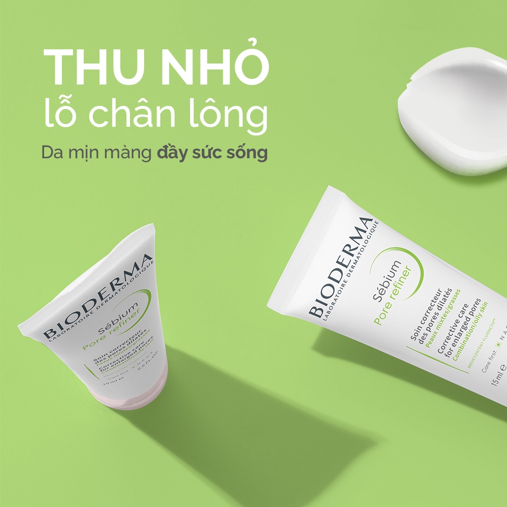 Kem dưỡng Bioderma Sebium Pore Refiner 30ml hỗ trợ kiềm dầu, se lỗ chân lông hiệu quả