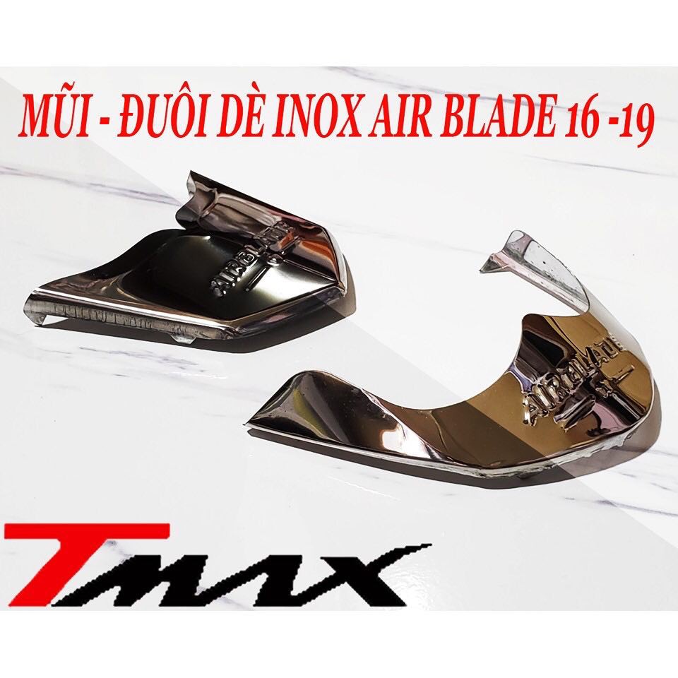 BỘ MỎ ĐUÔI DÈ INOX AIR BLADE 2016 - 2019