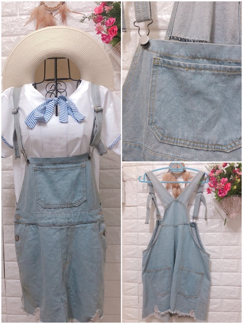 Thanh lý các mẫu yếm jean xinh giá yêu | BigBuy360 - bigbuy360.vn