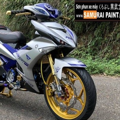 Sơn Samurai màu bạc kim loại 1701 - Chai Sơn xịt Samurai