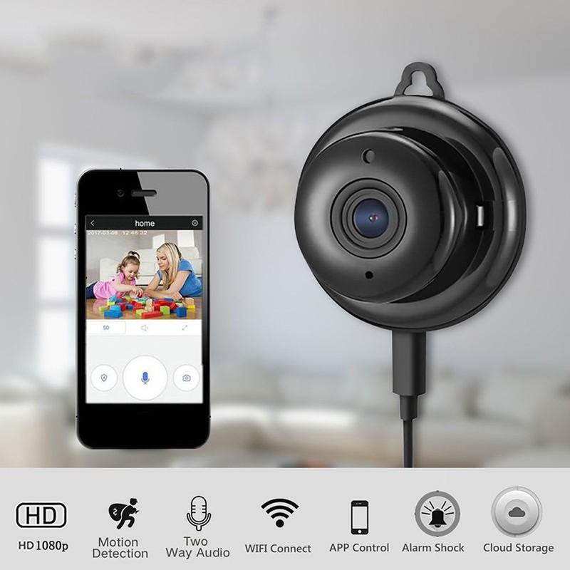 Camera Giám sát Wifi Không Dây HD 1080P Camera An Ninh IP HỒNG NGOẠI Nhìn Đêm Camera QUAN SÁT Camera Mini | BigBuy360 - bigbuy360.vn
