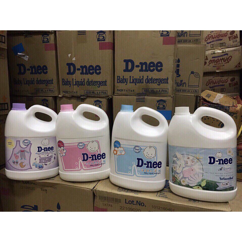 Nước giặt xả D-nee Thái Lan 3000ml