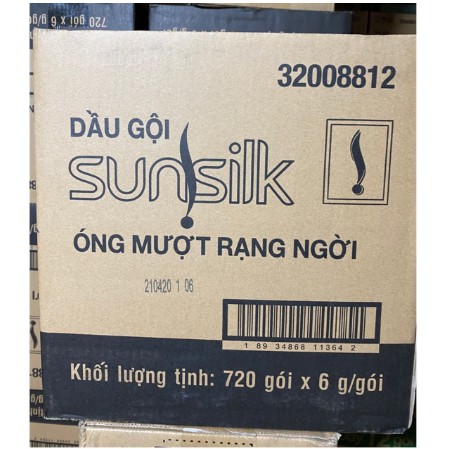 Thùng dầu gội Sunsilk (660 gói)