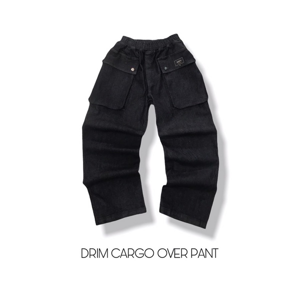 Quần Jean cargo pant phom rộng unisex nam nữ Drim Cargo over  -Local Brand Chính hãng | BigBuy360 - bigbuy360.vn