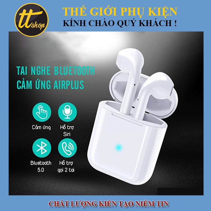 Tai Nghe Bluetooth Remax Tws Air Plus - Dòng Cảm Ứng Bluetooth 5.0 - Thế Giới Phụ Kiện Số - TT Shop