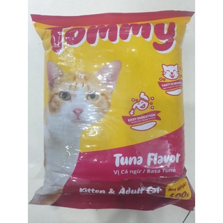 Thức ăn mèo trưởng thành giá rẻ Tommy 500g