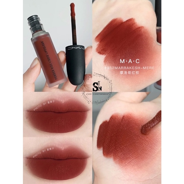 ✨SẮN MAC LISA✨ Son kem Mac Powder Kiss Liquid Lipstick