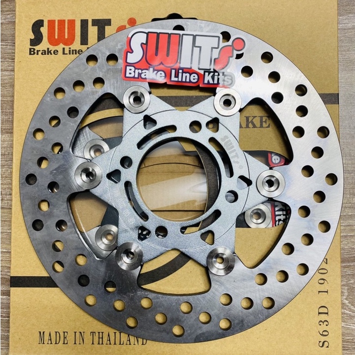 Đĩa Swits Size 220 Nút Inox Gắn Cho Dòng Xe Honda - Ya