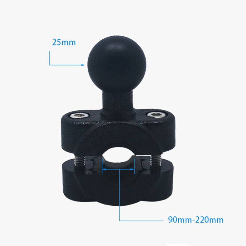 Phụ Kiện Gắn Đầu Xe Máy 1 Inch Cho Máy Ảnh