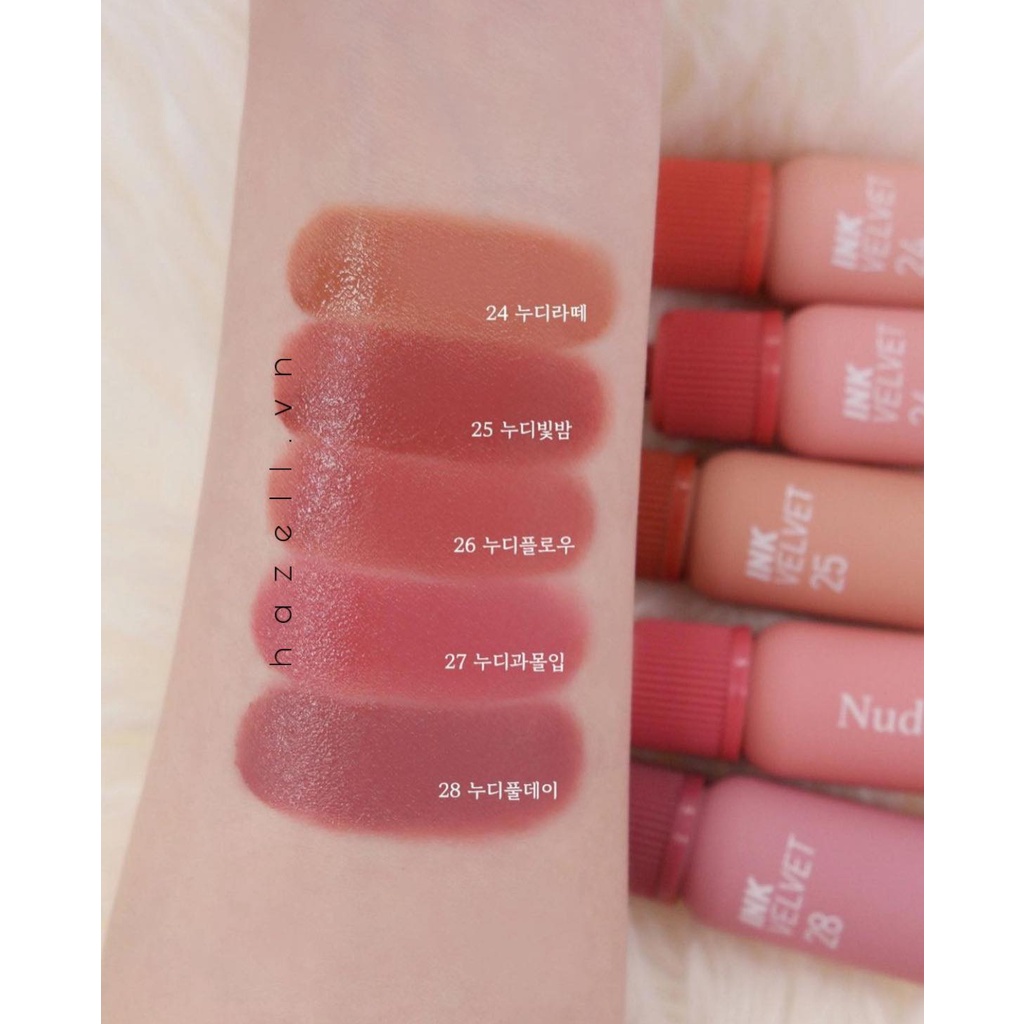 Son kem lì Peripera Ink Velvet Nude 4g