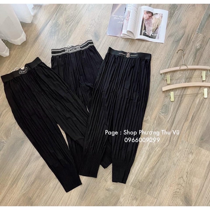 QUẦN BAGGY BOOM NHĂN CẠP CHUN THOẢI MÁI HÀNG QUẢNG CHÂU L1