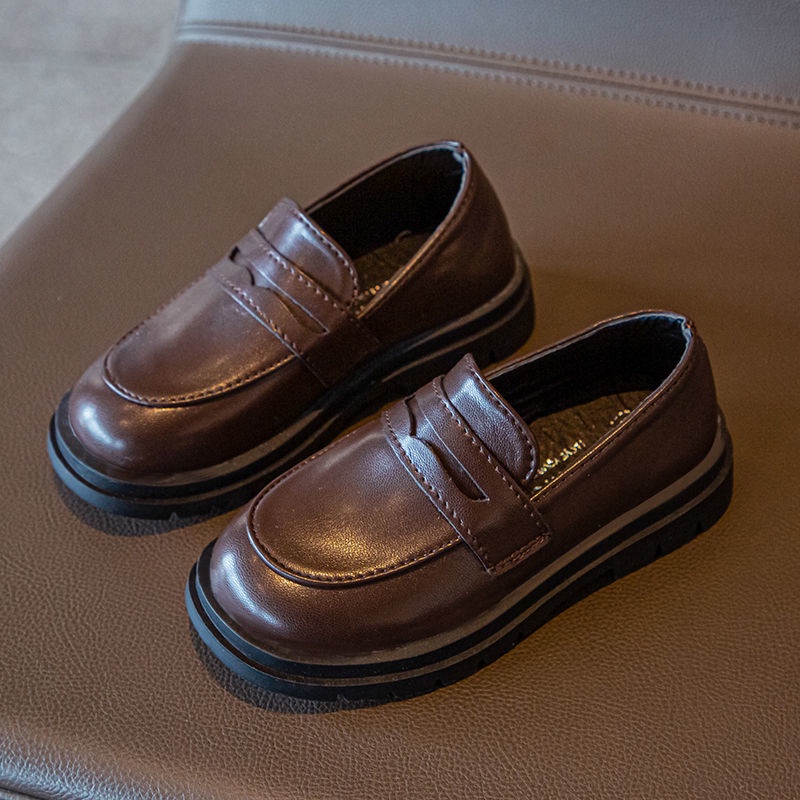 Giày Da Công Chúa Phong Cách Anh Quốc Thời Trang Mùa Xuân Cho Bé Trai Gái 2022 Scho