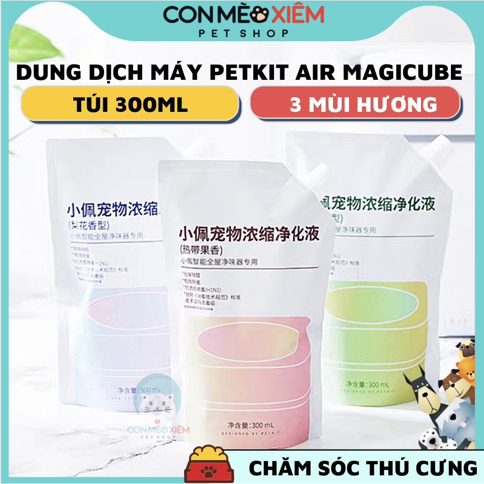 Nước thơm cho máy Petkit air magicube tinh dầu cho máy lọc không khí con mèo xiêm shop