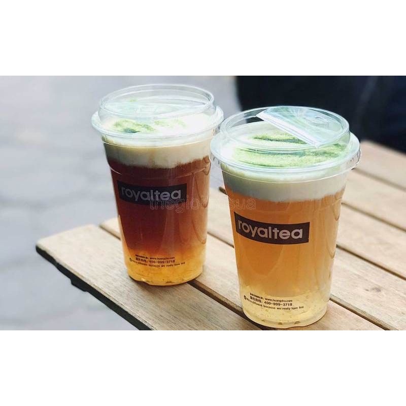 Lốc 50 ly 500ml PET LÙN, ly trong, cứng, chuyên dùng ly cafe. Tuỳ chọn nắp hoặc không. Chọn