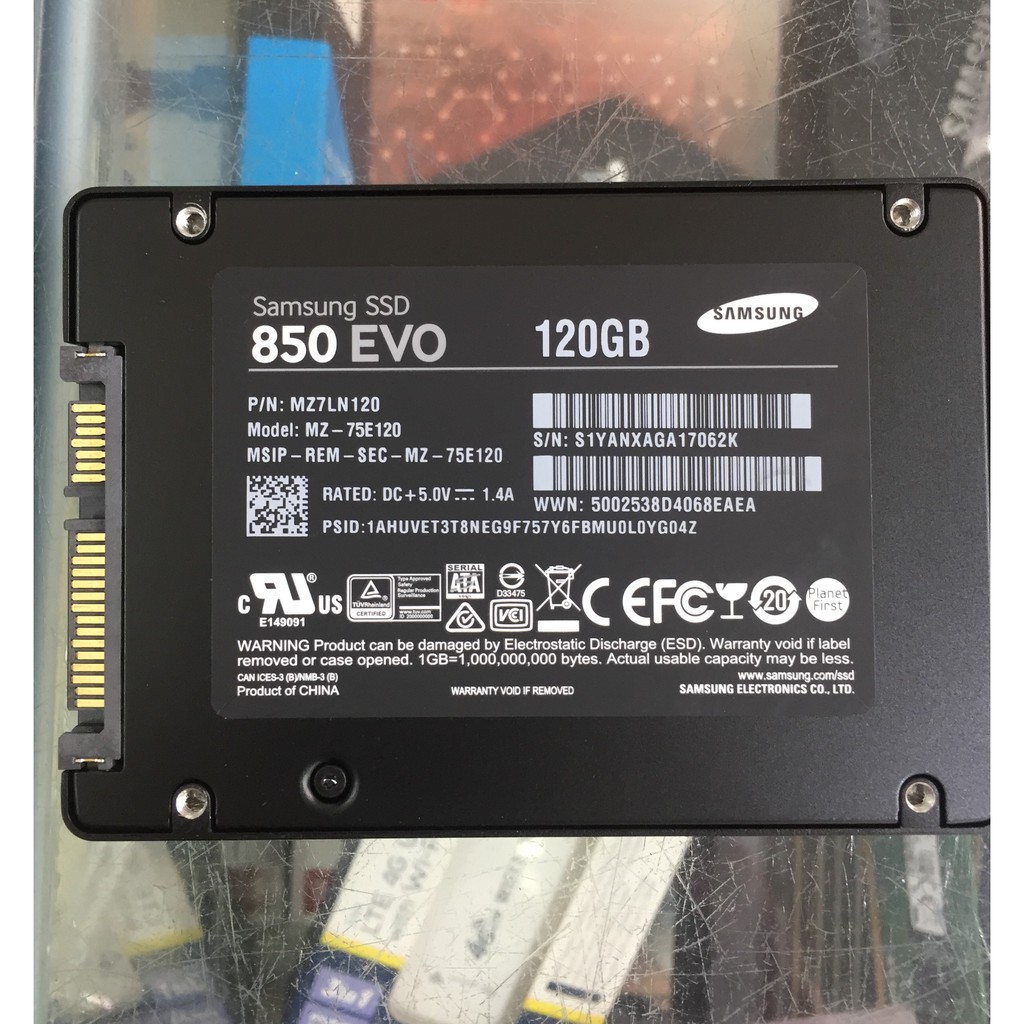 SSD Samsung 850 EVO 120GB