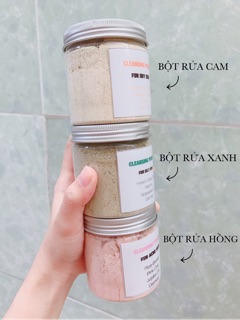 BỘT RỬA MẶT HOMEMADE 