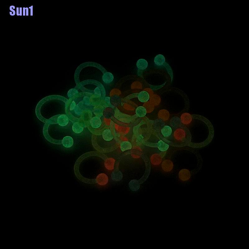 1 Mũi / Môi / Tai / Mũi Bằng Acrylic Dạ Quang Độc Đáo