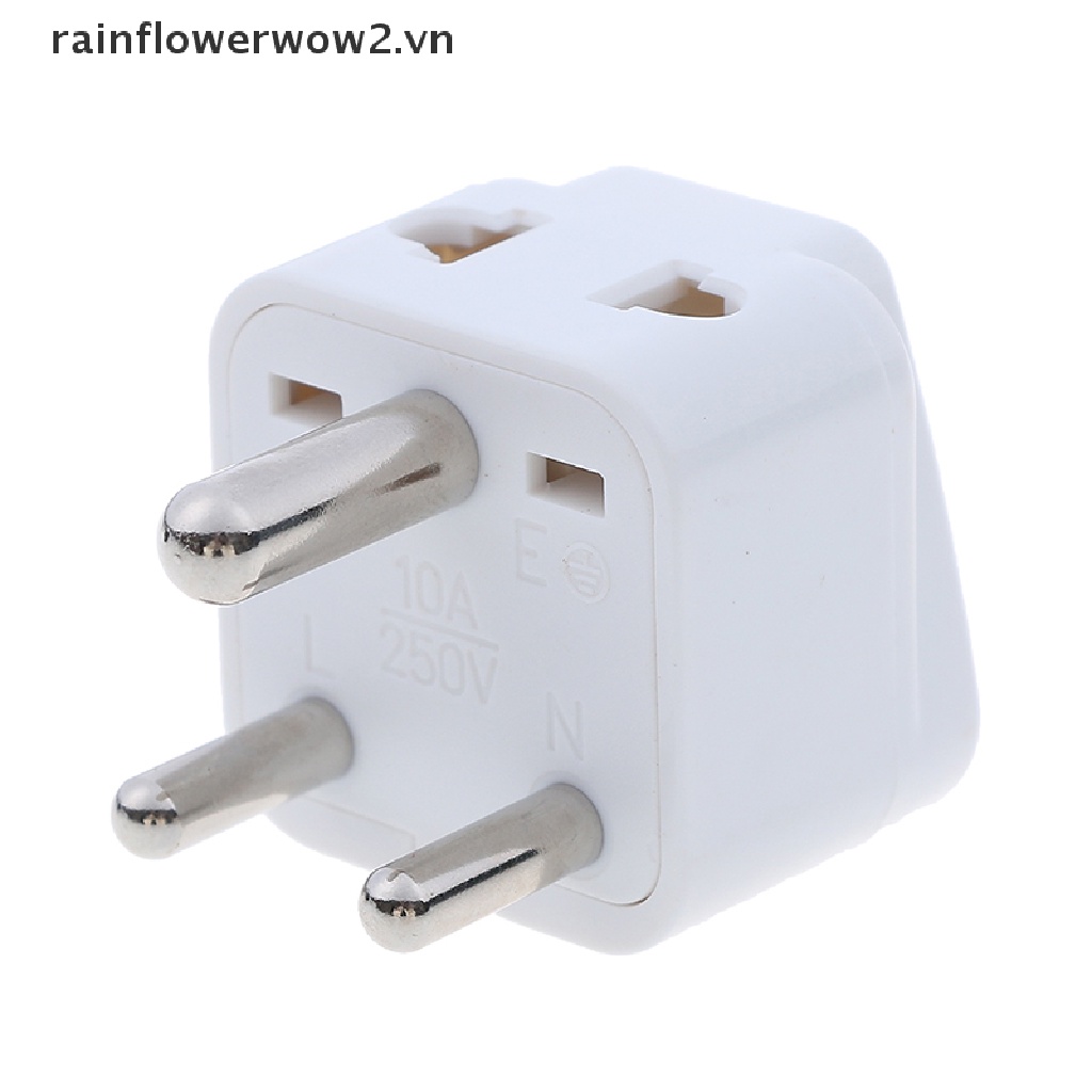 Bộ Chuyển Đổi Phích Cắm US AU UK Sang Ấn Độ / Sri Lanka / Nepal Tiện Dụng Mang Theo Du Lịch