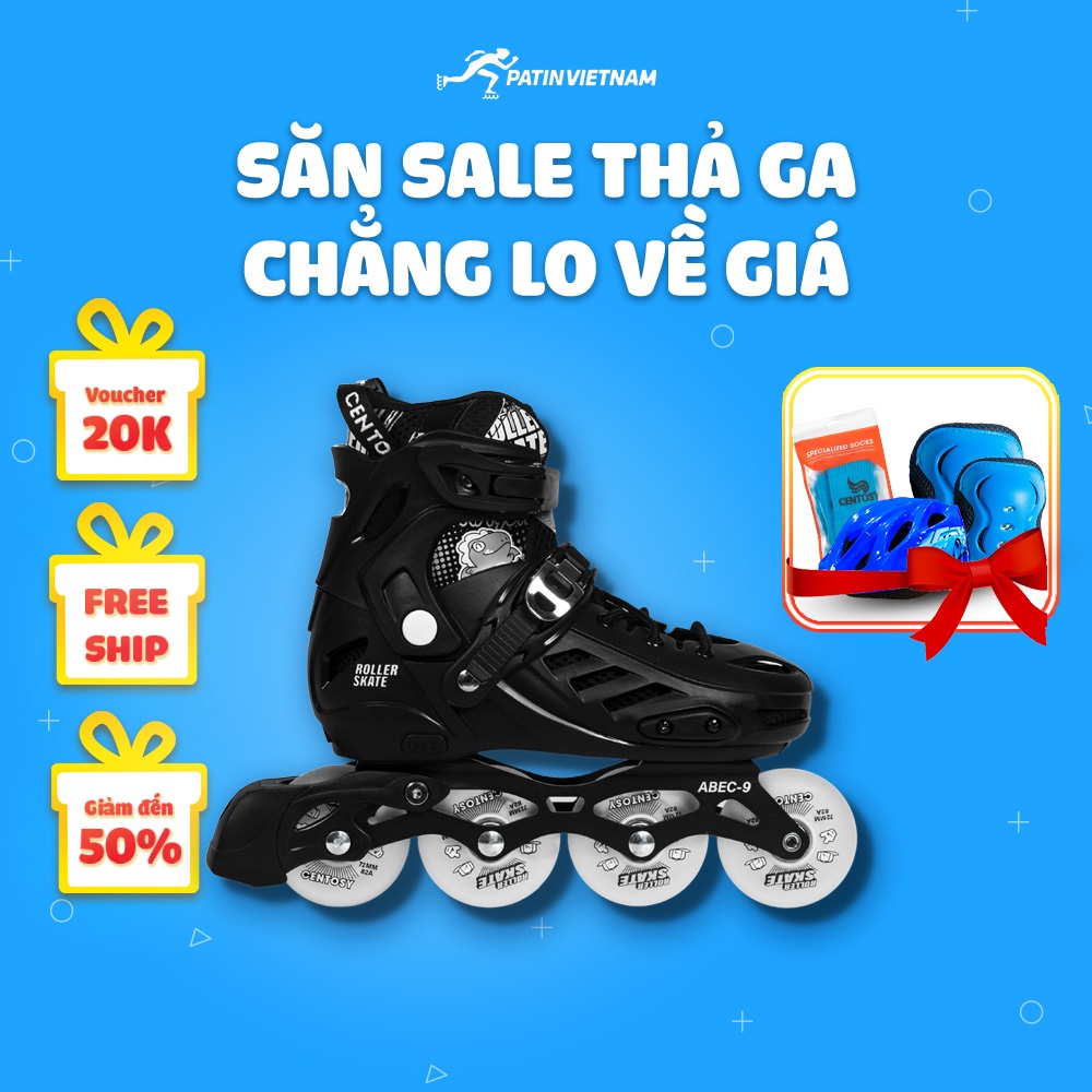 Giày patin Centosy T-rex, giày patin cao cấp