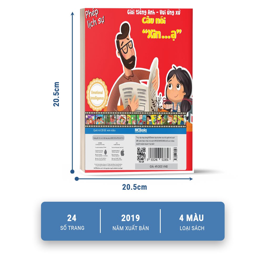 Sách Giỏi Tiếng Anh Vui Ứng Xử Please Kèm App Học Online