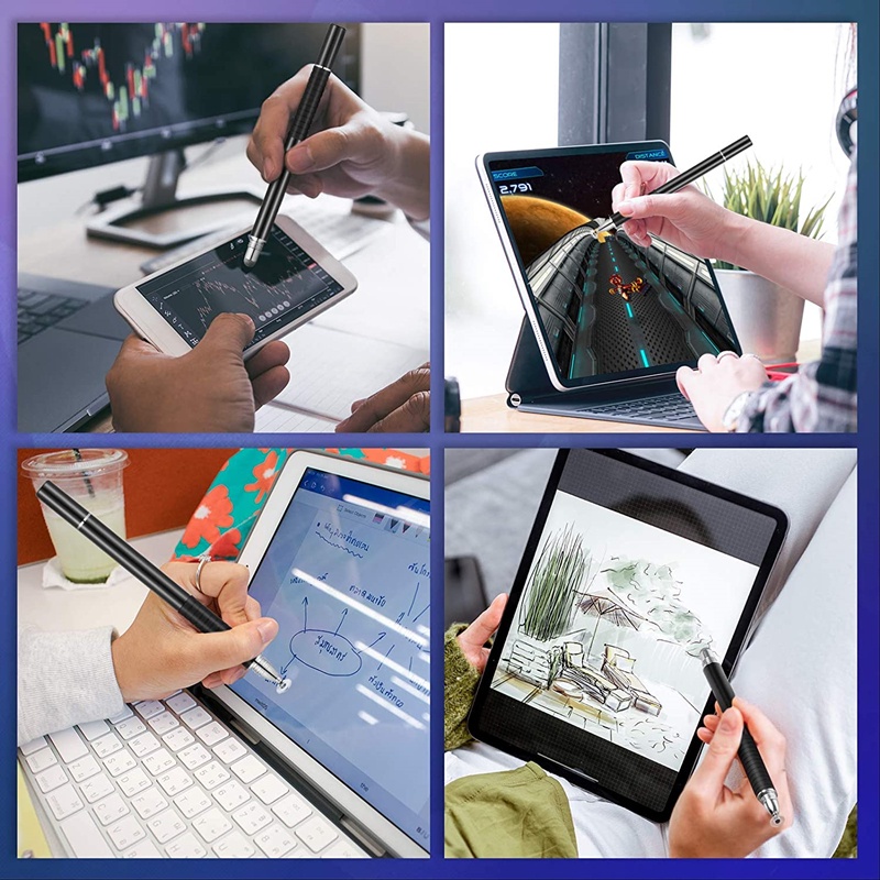 Bút cảm ứng 2 trong 1 DLLENCASE TOP29 thích hợp cho iPhone/ iPad/ Android/ máy tính bảng