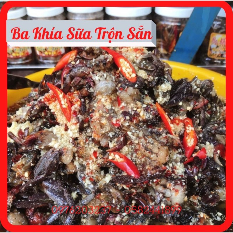 BA KHÍA SỮA TRỘN SẴN  HỦ 700GRAM