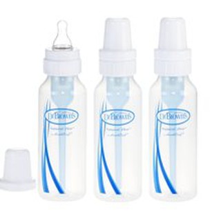COMBO 3 BÌNH SỮA CỔ THƯỜNG DR BROWN'S 250ML- PP- USA