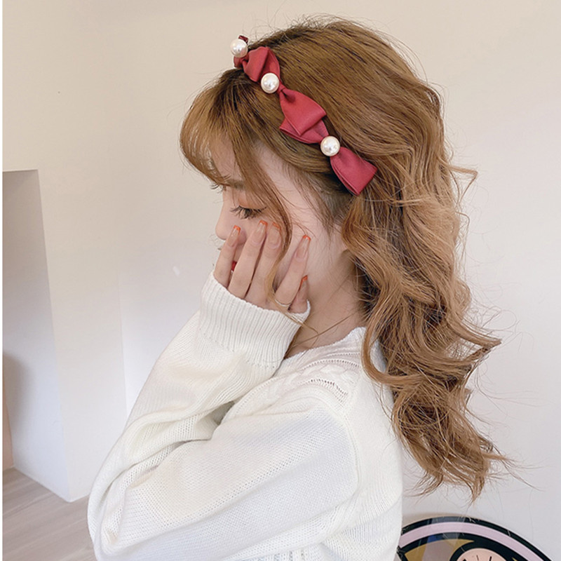 Cài tóc đính ngọc trai giả phong cách thanh lịch dành cho nữ