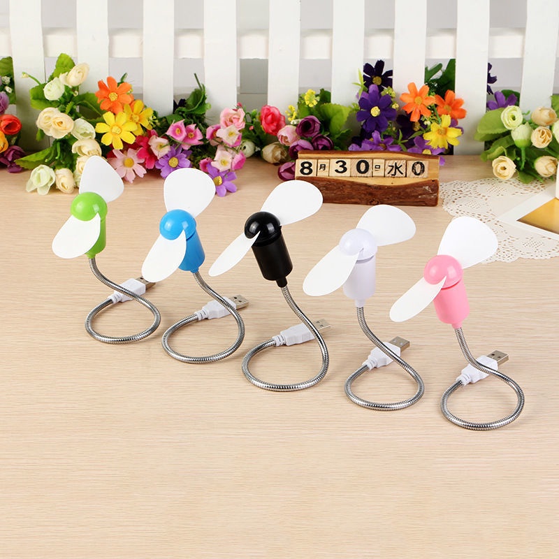 Quạt USB Mini Có Thể Điều Chỉnh Không Ồn Tiện Dụng Cho Laptop Notebook Máy Tính