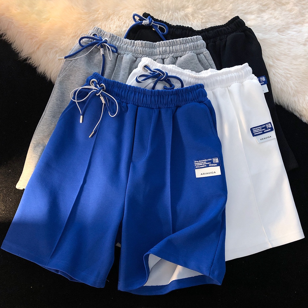 Quần đùi thể thao màu trơn thời trang hè năng động cho cặp đôi