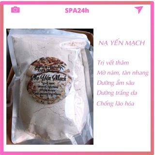 Mặt nạ bột yến mạch nguyên chất bột yến mạch sữa tươi trắng da, mờ thâm nám