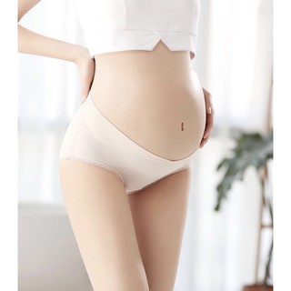 Quần lót bầu và sau sinh cạp chéo chất SU ĐÚC thông hơi, Quần lót nữ bầu kháng khuẩn,  hàng loại cao cấp đựng trong túi