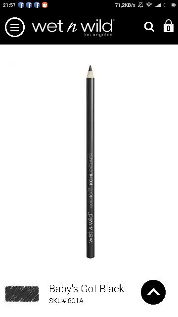 Chì kẻ mắt, kẻ mày Wet n Wild Kohl Eyeliner