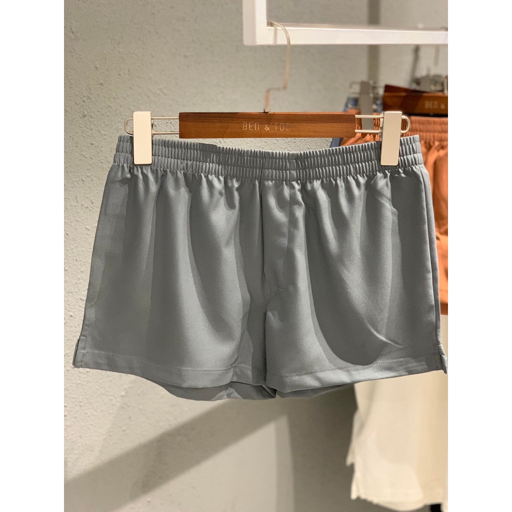 Quần đùi nam BEN&amp;TOD short vải thun co giản thoải mái vận động chuẩn form 21010