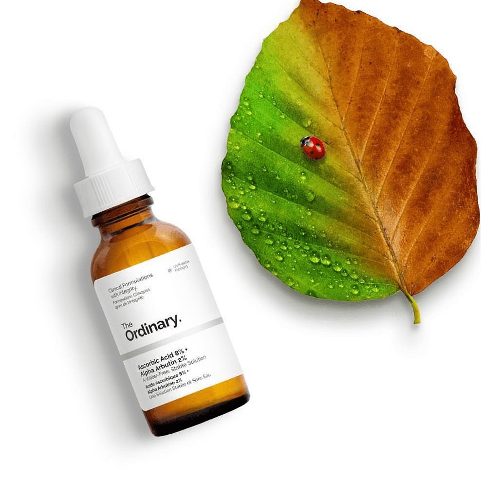 The Ordinary Ascorbic Acid 8% + Alpha Arbutin 2% 30ml  - Tinh Chất Làm Sáng Da Mờ Thâm Nám