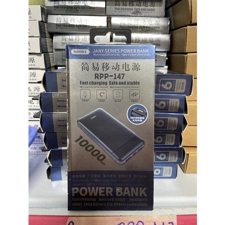 Sạc dự phòng xiaomi, Pin Sạc Dự Phòng 10000mAh REMAX RPP-147