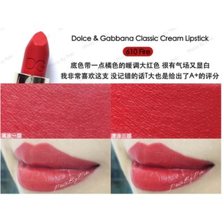 Son môi Dolce & Gabbana Classic Cream Lipstick