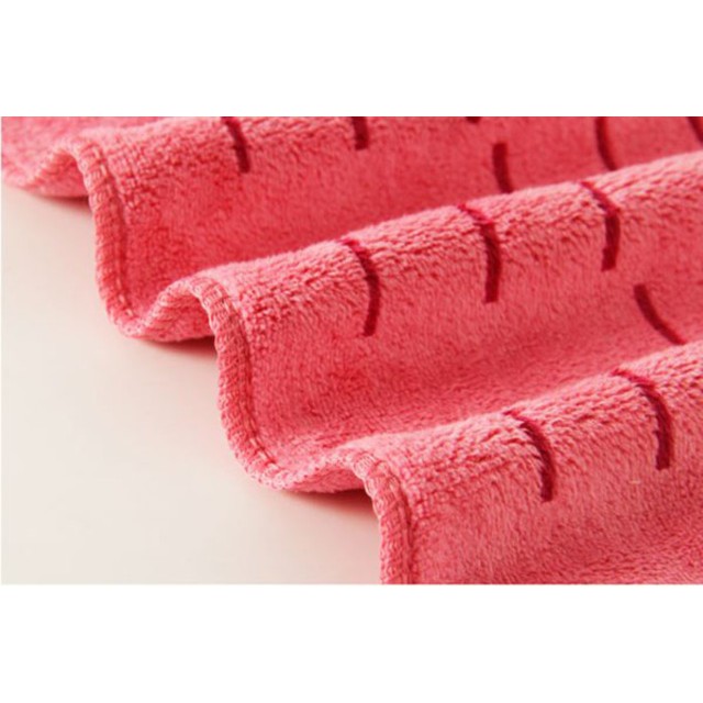 {Sỉ = lẻ} 10 Khăn mặt vuông có móc treo 30x30cm