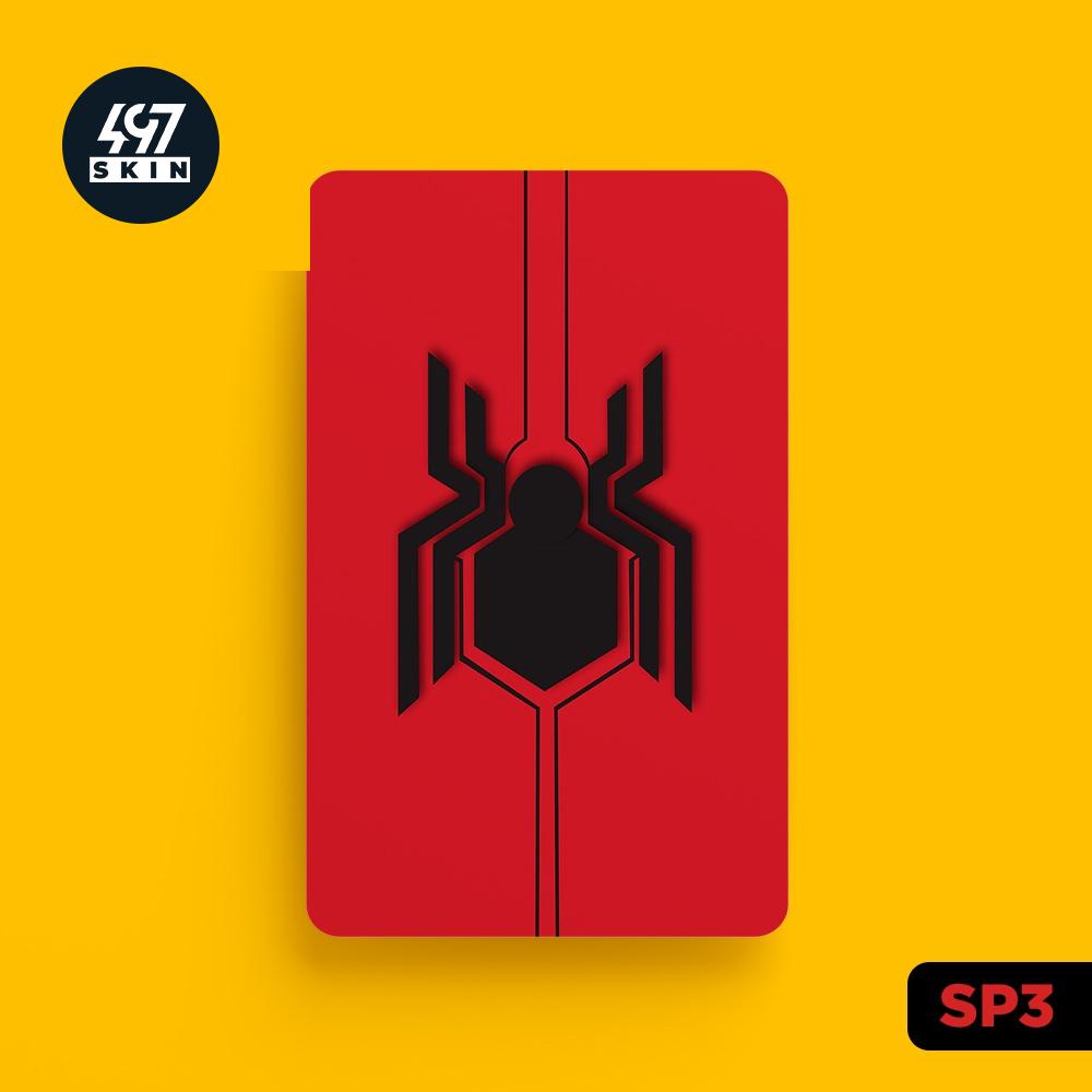 Skin Card Spiderman  - Miếng Dán ATM, Thẻ Xe, Thẻ Từ, Thẻ Chung Cư - Chất Liệu Chống Xước - Chống Nước