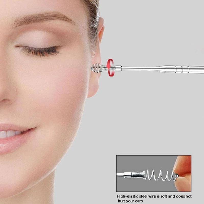 Bộ 6 Dụng Cụ Lấy Ráy Tai Bằng Thép Không Gỉ Tiện Dụng