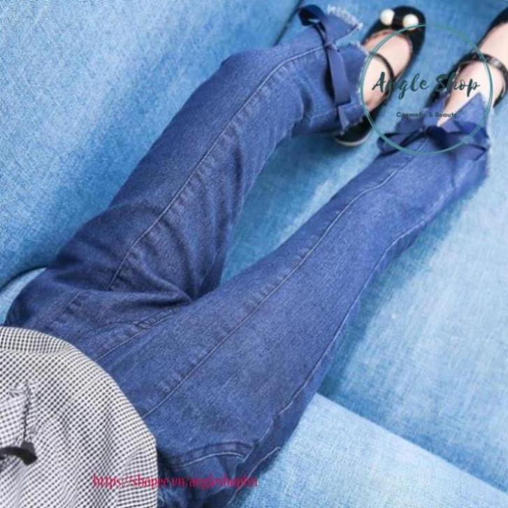 quần jean cho bé gái phong cách hàn quốc hàng Quảng Châu