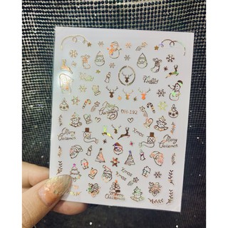 Hình dán sticker Noel
