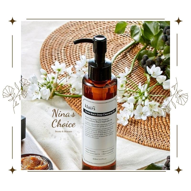 Tẩy trang dạng dầu - Klairs - thành phần tự nhiên, làm sạch da mịn màng - Gentle Black Deep Cleansing Oil | BigBuy360 - bigbuy360.vn
