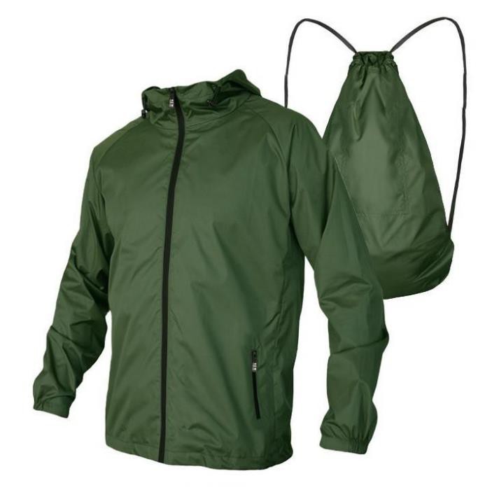 Áo Khoác Dù Nam Chuyển Đổi Thành Balo 2 Trong 1 Cực Chất Gabo Fashion - AKD32 hàng vnxk