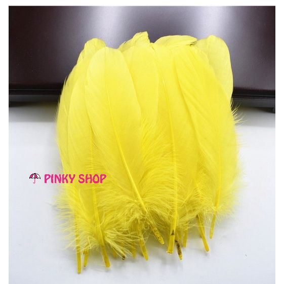 Lông vũ cánh dài, 15-20 cm tông màu pastel làm phụ kiện dreamcatcher, phụ kiện handmade Pinky Shop [Hàng đẹp, mới 100%]