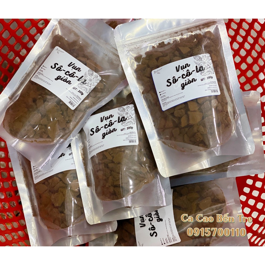 Sô cô la vụn siêu giòn