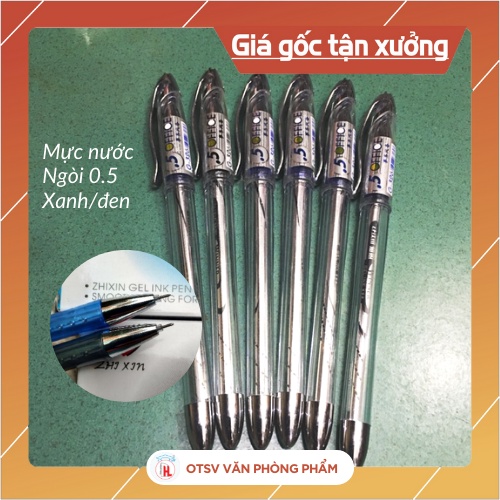 Bút bi nước WINNER G326 - Hàng tốt  Mực xanh/đen