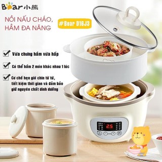 Nồi nấu cháo đa năng bear 1.6l