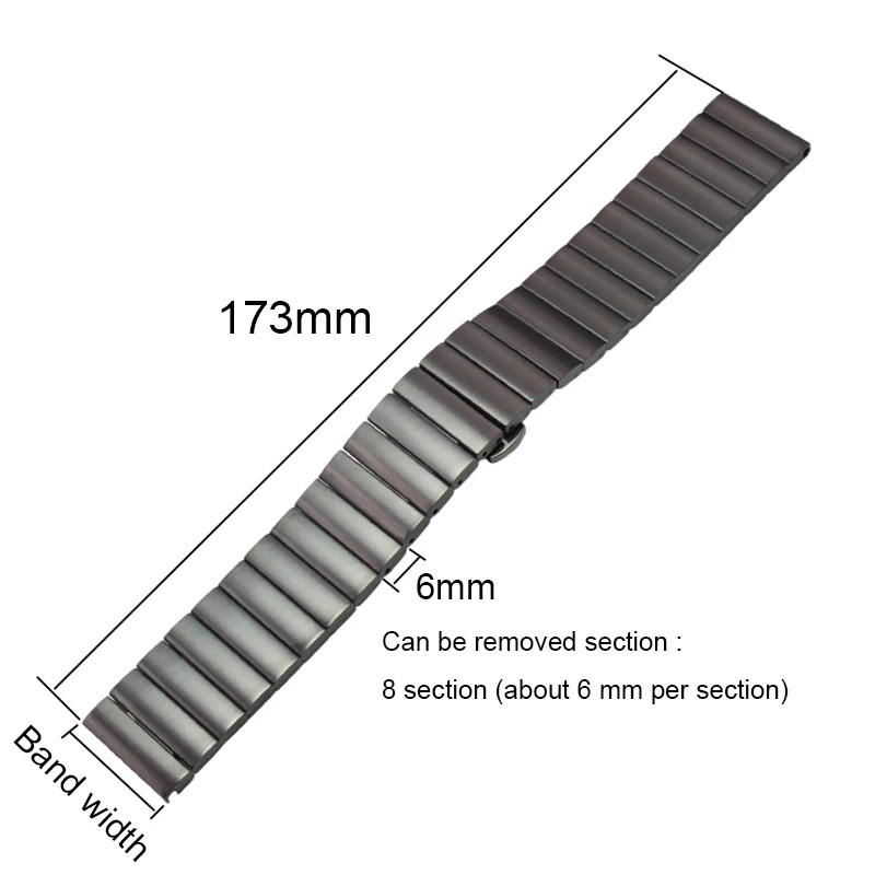 Dây đeo đồng hồ Huawei GT2 46mm GT3 46mm Không Gỉ